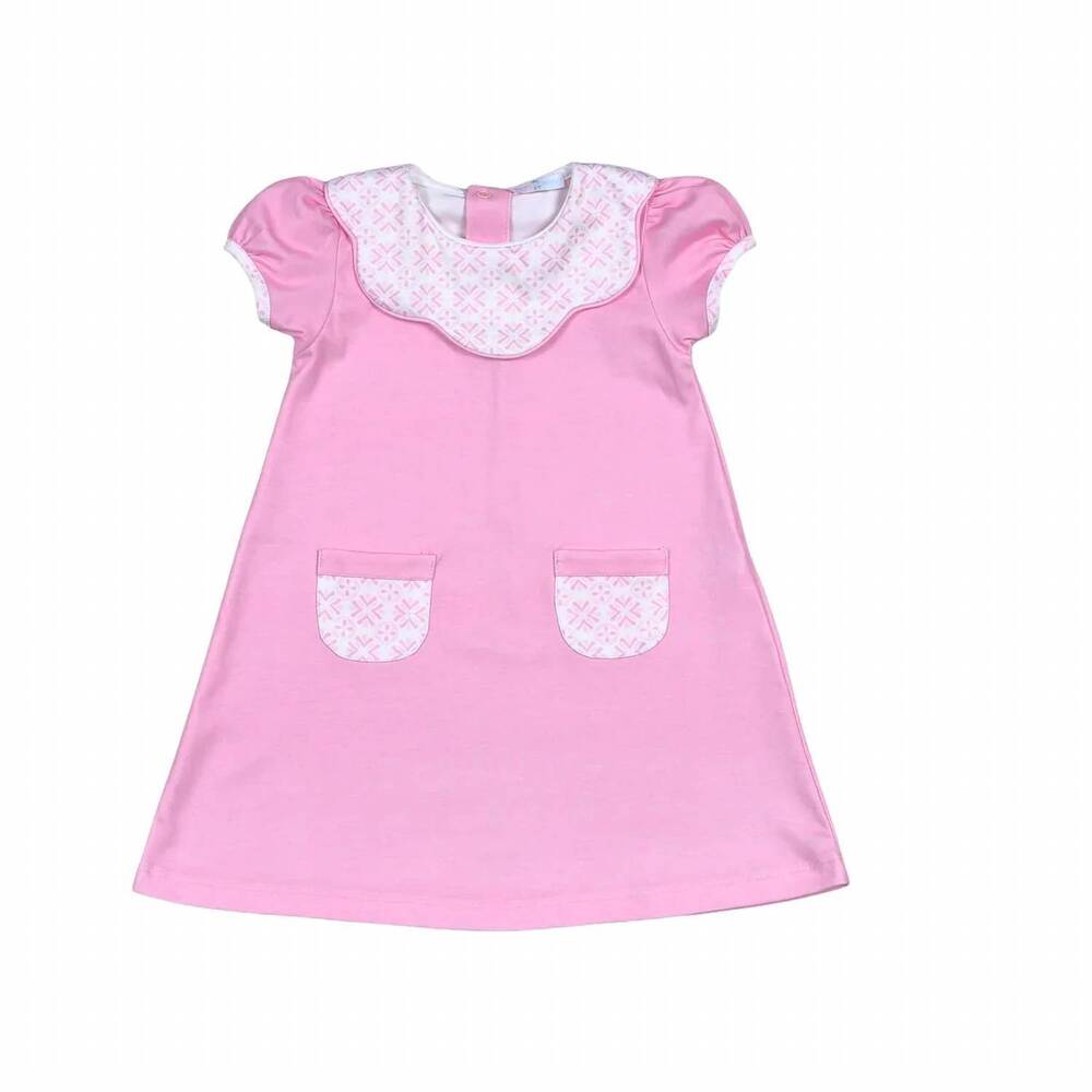 NEW BABY LOREN girl's hazel mini dress in pink